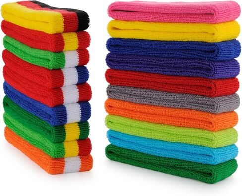 ONUPGO Sweatband Headbands for Men & Women -3PCS/12PCS Sports Headbands Moisture Wicking Athletic Cotton Terry Cloth Head Band in Saudi Arabia