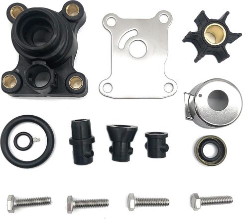 0394711 Water Pump Impeller Repair Kit for Evinrude Johnson Outboard 0386697/0391698 18-3327 8HP 9.9HP 15HP 2/4-Stroke in Saudi Arabia