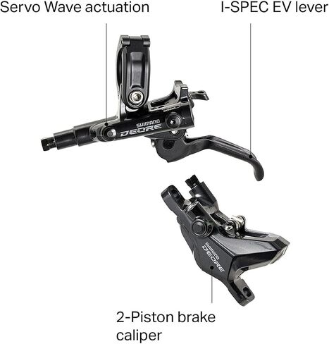 SHIMANO BR-M6100 Deore 2-Piston Disc Brake (Front/Left) in Saudi Arabia