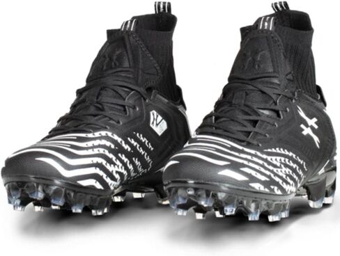 HK Army LT Diggerz_1 Low Top Paintball Cleats - Black/White - Size 14 in Saudi Arabia