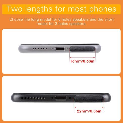 TIESOME Phone Speaker Dustproof Stickers Protector, 51PCS Phone Trumpet Anti Dust Adhesive Stickers Mesh Speaker Dustproof Net Stickers Dustproof Cover Kit with Cleaning Swabs Tweezer in Saudi Arabia