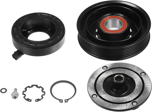 X AUTOHAUX 1 Set AC Compressor Clutch Replacement for Toyota 4Runner 6Cyl 4.0L 2003-2009 in Saudi Arabia