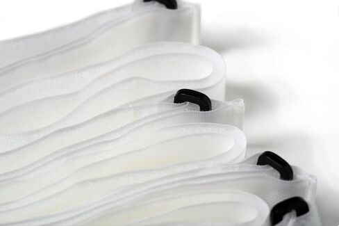 حزام شد شبكي رياضي ترادفي - يزيد من شد شبكة الكرة الطائرة - 6 أشرطة شد شبكة الكرة الطائرة - أبيض - يتضمن 6 أشرطة in Kuwait