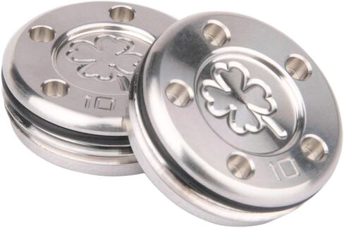 OGECLF 2 قطعة من أوزان الجولف الفضية Lucky Clover لـ Titleist Scotty Cameron Newport، Phantom، Futura، GoLo، California Putters 5g 10g 15g 20g 25g 30g 35g 40g 45g للخيار in Kuwait