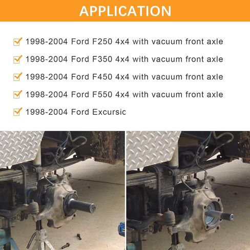 6695 عمود المحور ختم المثبت يناسب لفورد 1998-2004 F-250 F-350 F-450 F-550 4X4 عجلة المفصل فراغ النفط الختم المثبت in Kuwait