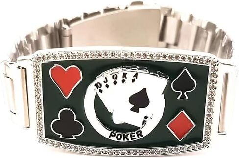 Texas Hold 'EM Poker Ring Champion Bracelet Great Prize for Your tournaments in Saudi Arabia