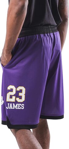 Ultra Game NBA Men's Players Active Soft Workout Basketball Training Shorts - Multiple Players Available in Saudi Arabia