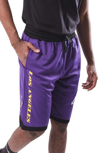 Ultra Game NBA Men's Players Active Soft Workout Basketball Training Shorts - Multiple Players Available in Saudi Arabia