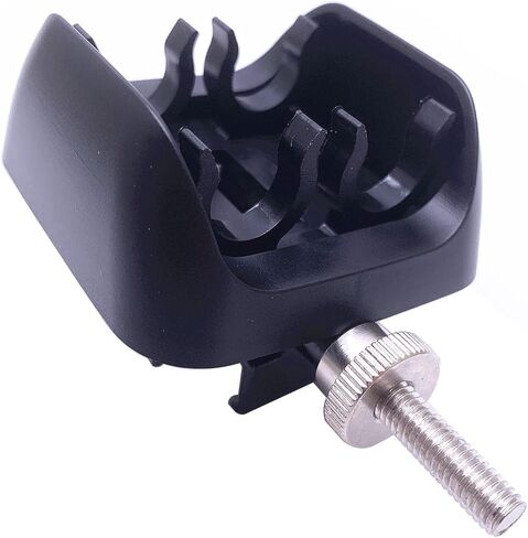 1Pcs Drum Stick Clip Holder Attaches to Bass Drum Hoop Rim Mount (Black) in Saudi Arabia