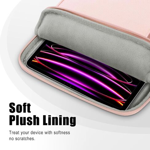 TiMOVO 13.3-14 Inch Laptop Sleeve Carrying Bag with Pockets for iPad Air 13 Inch 2024,iPad Pro 13 Inch 2024,MacBook Air 2022-2018,MacBook Pro M2/M2/M1 Pro/M1 Max,Galaxy Tab S9+/S8+ 12.4",Purple in Saudi Arabia