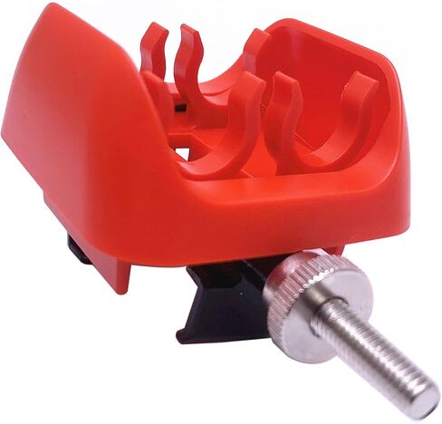 1Pcs Drum Stick Clip Holder Attaches to Bass Drum Hoop Rim Mount (Black) in Saudi Arabia