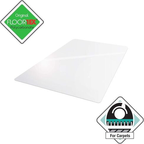 Ultimat Polycarbonate Rectangular Chair Mat for Carpets up to 1/2" - 48 x 60" in Saudi Arabia