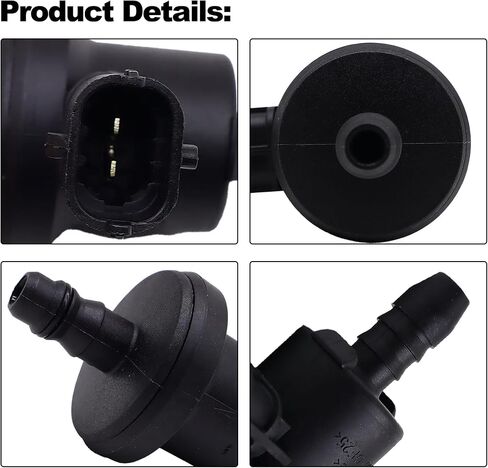 HiSport Vapor Canister Purge Valve Solenoid 0280142500 - متوافق مع Ford Fiesta 2014-2019 1.6L، صمام تفريغ النظام الملف اللولبي لـ F O R D Focus 2.0L 2.3L Escape 2.0L in Saudi Arabia