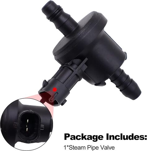 HiSport Vapor Canister Purge Valve Solenoid 0280142500 - متوافق مع Ford Fiesta 2014-2019 1.6L، صمام تفريغ النظام الملف اللولبي لـ F O R D Focus 2.0L 2.3L Escape 2.0L in Saudi Arabia