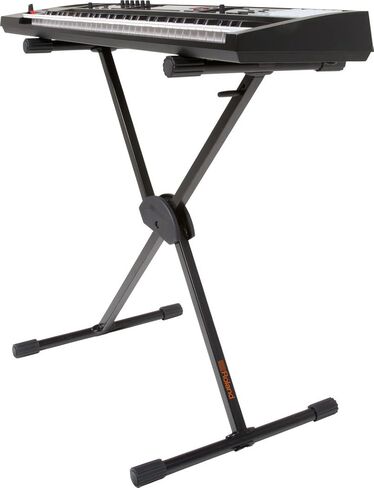 Roland KS-20X Spring Loaded Electronic Keyboard Stand, Double Brace , Black in Saudi Arabia