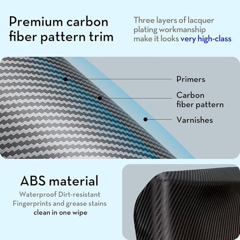 CNTSLNB Door Sill Protector for Tesla Model Y Accessories, Carbon Fiber Pattern Door Sill Scuff Plate Guard, Fit for Tesla Model Y 2021-2024 5 Seater (Not fit 7 Seater) in Saudi Arabia