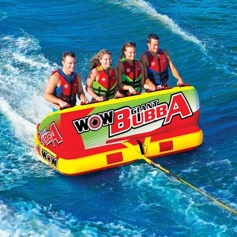 Wow Giant Bubba Towable Tube for Boating 1-4 Persons in Saudi Arabia