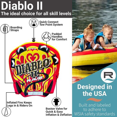 RAVE Sports Diablo Boat Towable Tube in Saudi Arabia