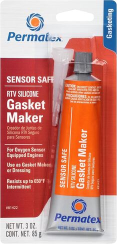 Permatex 81422-12PK Sensor-Safe High-Temp RTV Silicone Gasket Maker, 3 oz. (Pack of 12) in Saudi Arabia