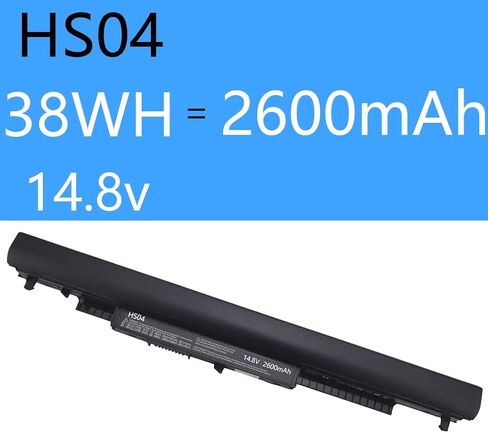 807956-001 807957-001 807612-421 HS04 HS03 Laptop Battery for HP 240 245 246 250 255 256 G4 Pavilion 14-AC 15-AC 17-X Series 807611-131 807611-421 TPN-I119 I120 I124 C125 C126 HSTNN-LB6U HSTNN-LB6V in Saudi Arabia