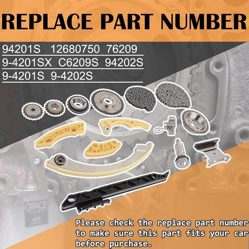 06H109469T 06H109469AD Engine Timing Chain Kit Replacement for A3 A4 A5 A6 Q5 Quattro Jetta CC GTI Beetle 2.0T in Saudi Arabia