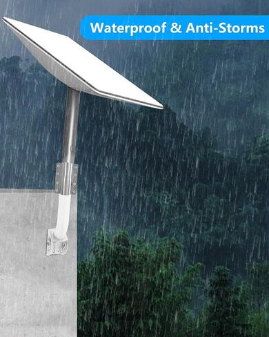 مجموعة ستارلينك للإنترنت عبر الأقمار الصناعية - مثالية للتركيب على السقف والعمود والجدار J، متوافقة مع طبق مستطيل V2، حل تركيب متعدد الاستخدامات (دعامة فقط) in Kuwait