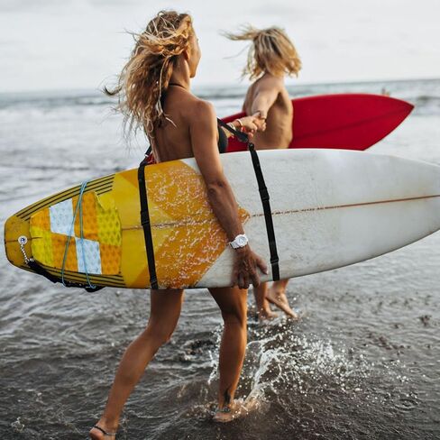 حزام حمل لوح التجديف، حزام حمل قابل للتعديل لقوارب الكاياك/SUP/ركوب الأمواج مع حمالة كتف مبطنة، أشرطة لوح مجداف بدون استخدام اليدين لحمل اللوح والمجداف، حامل لوح مجداف قوي للرجال والنساء in Kuwait