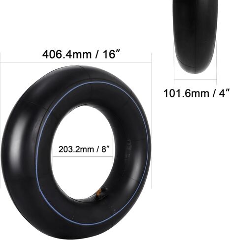 4.80/4.00-8 Inner Tubes,480/400-8 Tire Tube For Mini Bike,Wheelbarrows,Lawn Mowers,Go Kart,Hand Trucks,Trailers,Heavy Duty Innertube With TR87 Bent Valve Stem 2-Pack in Saudi Arabia