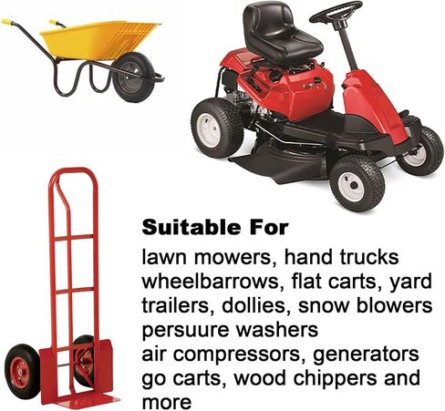 4.80/4.00-8 Inner Tubes,480/400-8 Tire Tube For Mini Bike,Wheelbarrows,Lawn Mowers,Go Kart,Hand Trucks,Trailers,Heavy Duty Innertube With TR87 Bent Valve Stem 2-Pack in Saudi Arabia