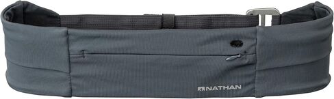 Nathan Zipster Fit Running Belt. Adjustable, Bounce Free Waist Pack. Pockets with Zippers. Runners Fanny Pack. Fits All iPhones, Android, Samsung etc. One-Size-Fits-All. for Men and Women in Saudi Arabia