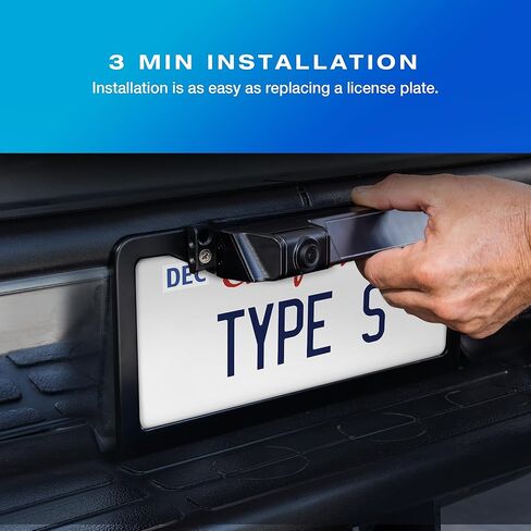 كاميرا احتياطية لاسلكية تعمل بالطاقة الشمسية بتقنية البلوتوث مع تطبيق Len HD 1080P قابل للتعديل للتحكم في التطبيقات لهواتف iPhone الذكية وأجهزة Android اللوحية المقاومة للماء للرؤية الليلية ولوحة ترخيص الرؤية الخلفية لشاحنة سيارة SUV Camper in Kuwait