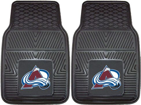 FANMATS 10969 Colorado Avalanche Heavy Duty Vinyl Cargo Mat 31"x31", All Weather Trunk Mat, Trunk Protection in Saudi Arabia