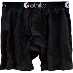 Ethika Mens Alternate Boxer Brief | BlackOut