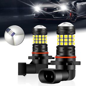 PSX24W 2504 LED Light Bulbs 12276 6500K Xenon White 42SMD 3030 Chips Fog Lamps/DRL, 360-degree Super Bright, Plug-N-Play Halogen Replacement(2Pcs)