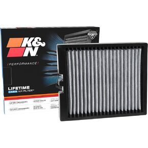 K&N LIFETIME Cabin Air Filter: Premium, Washable, Clean Air for your Cabin: Compatible with Select 2010-2019 Ford/Lincoln (Explorer, Flex, Taurus, MKT) Vehicle Models, VF1011