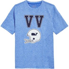 vineyard vines Boys' Helmet Short-Sleeve Harbor Tee