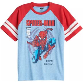 Marvel Boys' Spiderman Swing Cover Raglan T-Shirt