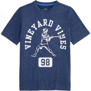 vineyard vines Boys' Prep League Lacrosse Short-Sleeve Harbor Tee