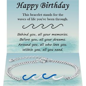 Friendship Gifts for Women Wave Bracelets Friendship Gifts Bestie Gifts for Women in Kuwait