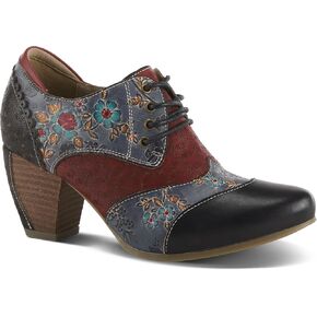 L'Artiste by Spring Step Women's Adelvice-Fleur Oxford Boot