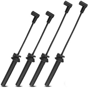 A-Premium Ignition Spark Plug Wires Set of 4 Compatible with Chrysler Cirrus 2000-2000 & Dodge Neon 1996-2005, Stratus SX 2.0 & Plymouth Breeze Neon L4 2.0L SOHC