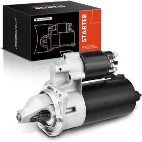 A-Premium Starter Motor Compatible with BMW 325 86-88, 325e 84-87, 325es 86-87, 325i 87-93, 325is 87-91, 325ix 88-91, 525i 89-90, 528e 82-88, 12V 1.4KW 9 Teeth Clockwise, Replace# 12-41-1-279-747