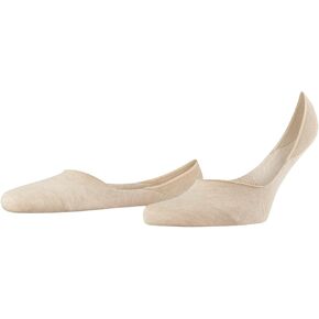 FALKE Men's Step Medium Cut No Show Socks, Light and Cool, Sustainable Cotton, Non Slip Heel Grip, Skin Friendly
