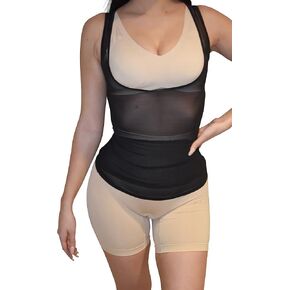 ENVY BODY SHOP Women's Camisole Open Bust Tummy Control, Back Support Shapewear, Tank Top or Pants, Shaping Compression