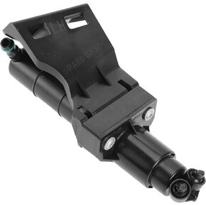 Headlight Washer Nozzle Front Driver Side Headlight Headlamp Washer Nozzle Jet Sprayer No.1648600747 for Mercedes-Benz GL320 GL450 2007-2009 Plastic Black