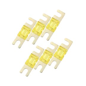6pcs 120A AFS Mini ANL Fuse Replacement Electrical Protection for Car Truck Motorcycle Boat Audio CDs Replace Parts