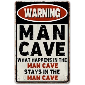 Funny Bar Sign Man Cave Vintage Metal Sign For Garage Home Bar Wall Decor (240)