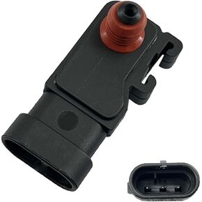 Manifold Absolute Air Pressure Map Sensor 16212460 12614970 Compatible with Cavalier Impala Colorado Camaro Rainier Sonoma Grand Ascender CTS 9-7X Passpor 12575837 8126149700 8162124600