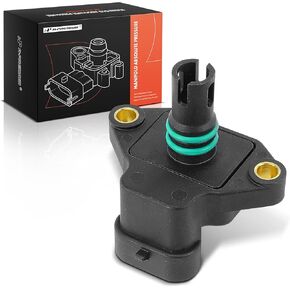 A-Premium Manifold Pressure (MAP) Sensor [4 Pins] Compatible with Chrysler Sebring 1999, 300M 1999-2001, Cirrus, Concorde, LHS, Prowler & Dodge Intrepid, Neon, Stratus & Plymouth Breeze, Neon, Prowler