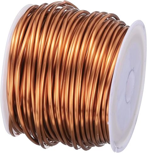 MECCANIXITY 0.4mm Magnet Wire 558ft Enameled Copper Wire Enameled Magnet Winding Wire Coil 200g 155C for Transformers Inductors in Saudi Arabia